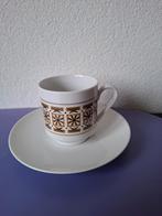 Shuman Arzberg Bavaria  vintage kop en schotel, Ophalen of Verzenden, Porselein, Overige stijlen, Kop(pen) en/of Schotel(s)