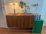 Dressoir HEMDRUP 2 deuren walnoot, Huis en Inrichting, Kasten | Dressoirs, Ophalen, Zo goed als nieuw, 25 tot 50 cm