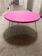 Opvouwbaar mini tafeltje, Huis en Inrichting, Tafels | Bijzettafels, Ophalen, Nieuw, Rond, Minder dan 55 cm