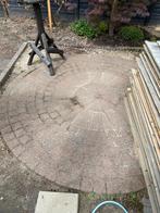 Cirkelpleintje/terras, Tuin en Terras, Tegels en Klinkers, Ophalen, Klinkers, Zo goed als nieuw, 10 m² of meer
