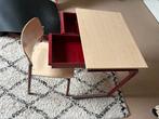 Vintage schooltafel met stoel, Kinderen en Baby's, Kinderkamer | Tafels en Stoelen, Ophalen, Gebruikt, Tafel(s) en Stoel(en)