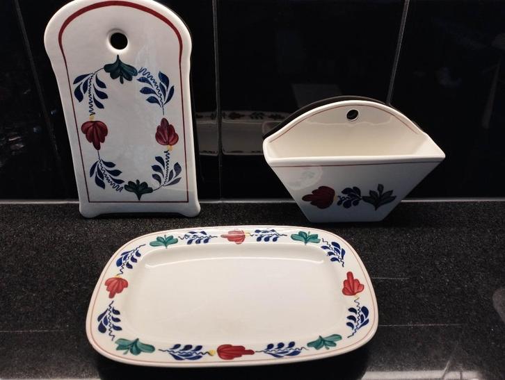 Koffiefilter houder als nieuw Boerenbont, Antiek en Kunst, Antiek | Servies los, Ophalen of Verzenden