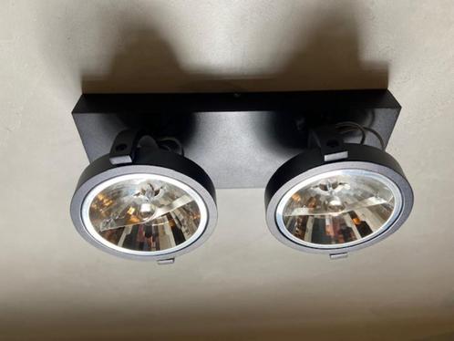 Modular opbouwspots, Huis en Inrichting, Lampen | Spots, Zo goed als nieuw, Plafondspot of Wandspot, Metaal of Aluminium, Led