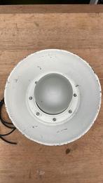 Industriele scheepslamp wit metaal, Huis en Inrichting, Lampen | Wandlampen, Ophalen of Verzenden, Gebruikt, Metaal, Industrieel