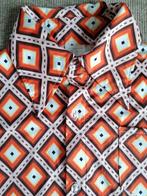 Retro vintage heren overhemd blouse M carnaval themafeest, Overige kleuren, Onbekend, Ophalen of Verzenden, Zo goed als nieuw