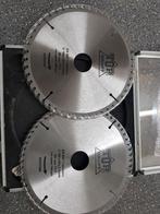 2 zaagbladen 185 x 30, Doe-het-zelf en Verbouw, Gereedschap | Zaagmachines, Cirkelzaag, Topcraft, Nieuw, Ophalen of Verzenden
