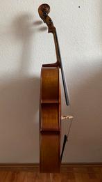 Cello incl. standaard en reistas, Muziek en Instrumenten, Strijkinstrumenten | Cello's, Ophalen, Gebruikt, 4/4-cello, Met koffer