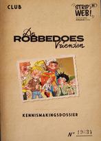 Kennismakingsdossier Robbedoes Vrienden., Eén stripboek, Ophalen of Verzenden, Nieuw