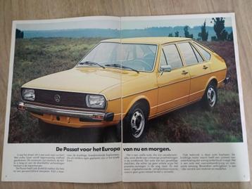 VW Passat brochure uit 1975 beschikbaar voor biedingen