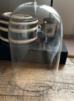Glas glazen stolp cloche onderbord, Ophalen of Verzenden, Zo goed als nieuw