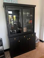 Vitrine kast, Huis en Inrichting, Kasten | Buffetkasten, Ophalen of Verzenden, Zo goed als nieuw, 25 tot 50 cm
