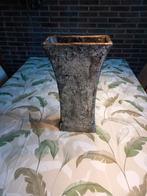 Stijlvolle vierkante bloempot, Tuin en Terras, Steen, Minder dan 60 cm, Nieuw, Ophalen of Verzenden