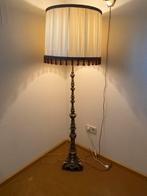 Antieke barok staande lamp in brons, Huis en Inrichting, Lampen | Vloerlampen, Gebruikt, Ophalen of Verzenden