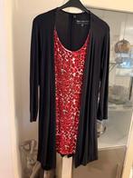 Jurk met vest BPC maat 44/46, Kleding | Dames, Zwart, Maat 46/48 (XL) of groter, Ophalen of Verzenden, Zo goed als nieuw