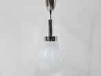 Mazzega Stijl Hanglamp, 1970s Space Age, Gebruikt, -, -, Mazzega, italy, melkglas, space age, vintage, hanglamp, peertje