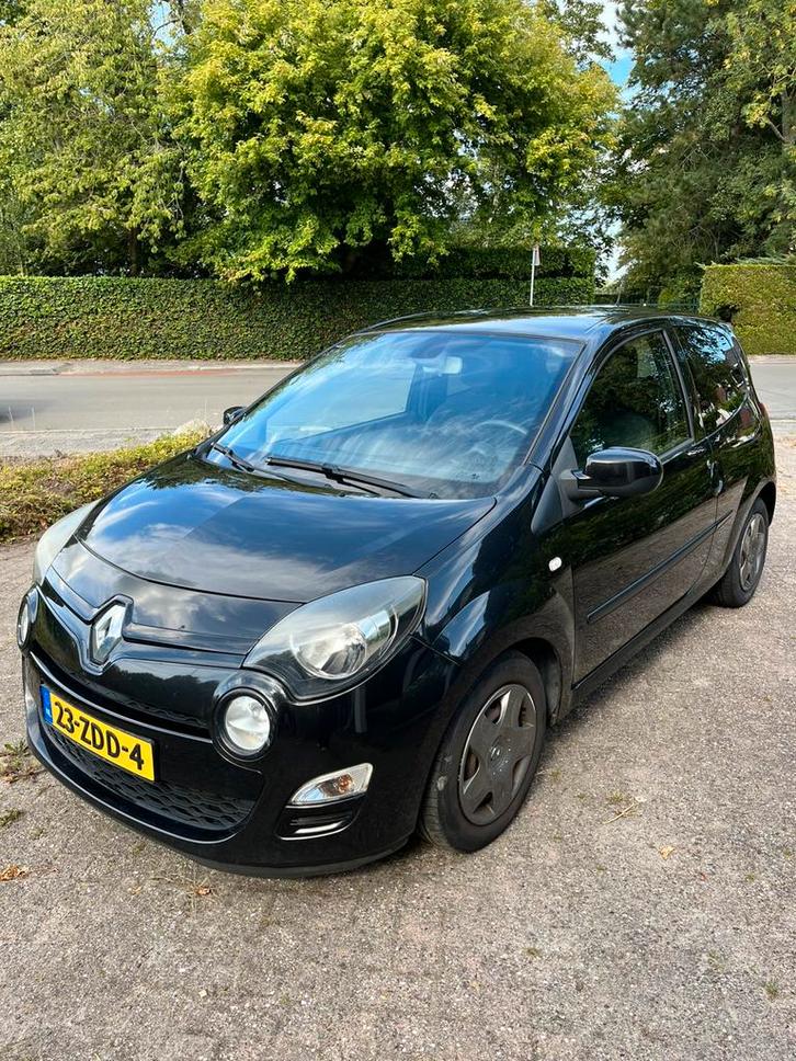 Renault Twingo 1.2 55KW E3 2012 Zwart, Auto's, Renault, Particulier, Twingo, Benzine, A, Hatchback, Handgeschakeld, Origineel Nederlands