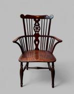 Antieke Engelse windsor stoel taxushout, Ophalen