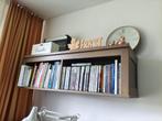 IKEA HEMNES wandplank, grijsbruin, 111x37x34 cm, Ophalen, Met plank(en), Gebruikt, 100 tot 150 cm