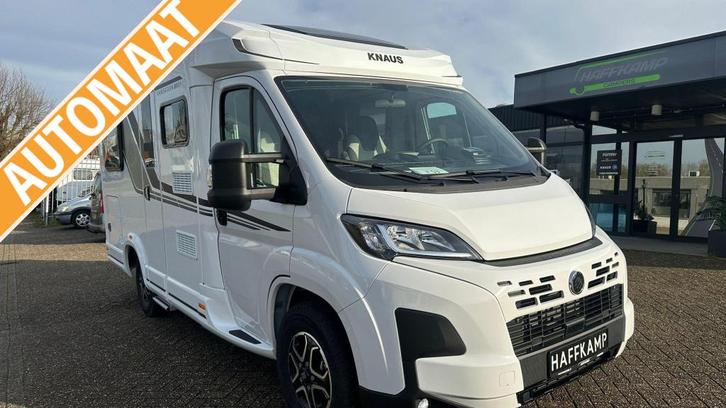 Knaus Van TI 550 MF mj25 automaat Excl.deur,el.parkrem, V16, Caravans en Kamperen, Campers, Particulier, tot en met 2, Half-integraal