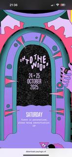 In to the woods ADE zaterdag, Tickets en Kaartjes, Twee personen