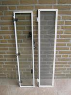 Hardglazen klepraam wit aluminium met isolatieglas en hor, Doe-het-zelf en Verbouw, Glas en Ramen, Ophalen, Gevelraam of Ruit