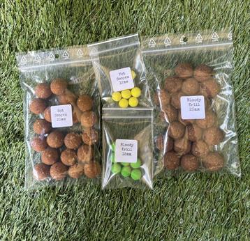 Sample pakket RM Baits beschikbaar voor biedingen