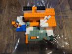 Lego Minecraft 21178 vos, Complete set, Ophalen of Verzenden, Lego, Zo goed als nieuw