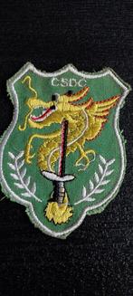 VIETNAM WAR PATCH, ARVN "CSDC" NATIONAL POLICE FIELD FORCE, Ophalen of Verzenden, Landmacht, Amerika, Embleem of Badge