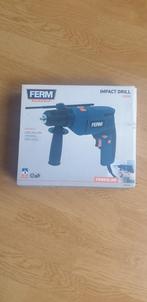 Ferm Impact Drill 500W - Nieuw in doos!, Nieuw, Klopboormechanisme, 400 tot 600 watt, Ophalen