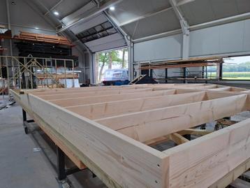 Houten wanden, HSB geraamte – sterke houtconstructie op maat beschikbaar voor biedingen