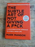 Mark Manson - The Subtle Art of Not Giving a F*ck, Boeken, Ophalen of Verzenden, Zo goed als nieuw, Mark Manson
