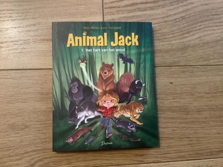 Animal Jack - 1 Het hart van het woud, Boeken, Stripboeken, Zo goed als nieuw, Eén stripboek, Verzenden
