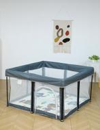 Lucellia Grondbox baby 125x125 Donker grijs, Ophalen of Verzenden, Zo goed als nieuw, Vierkant