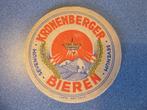 oud bier viltje Kronenberger / Vullinghs, Sevenum (zie foto), Ophalen of Verzenden, Gebruikt, Viltje(s), Overige merken