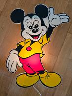 Vintage Mickey Mouse Wandlamp, Ophalen of Verzenden, Gebruikt, Kunststof, Vintage