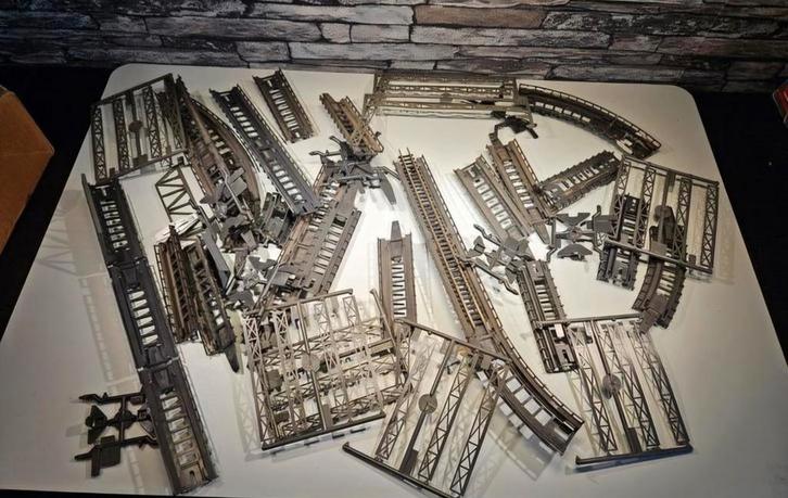 Faller brug brugdelen N spoor trein 1:160, Hobby en Vrije tijd, Modeltreinen | N-Spoor, Gebruikt, Brug, Tunnel of Gebouw, Overige merken