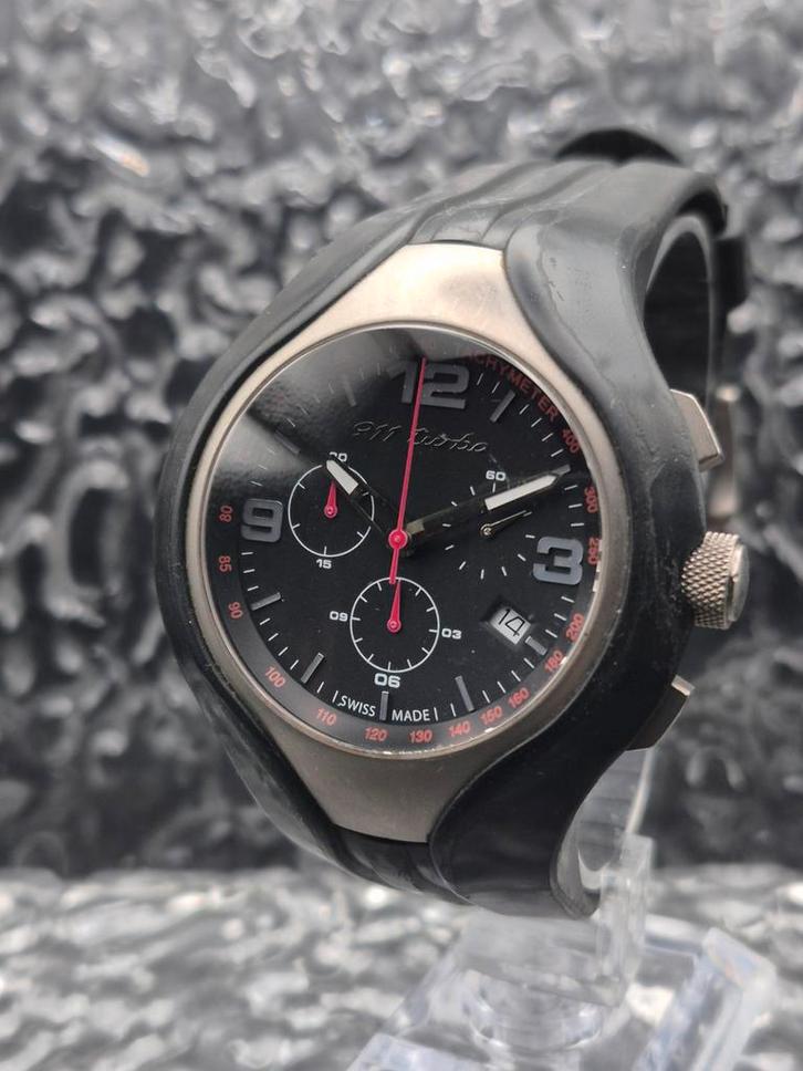 Porsche Design Driver Selection Ref. WAP07000119 Titanium, Sieraden, Tassen en Uiterlijk, Horloges | Heren, Gebruikt, Polshorloge