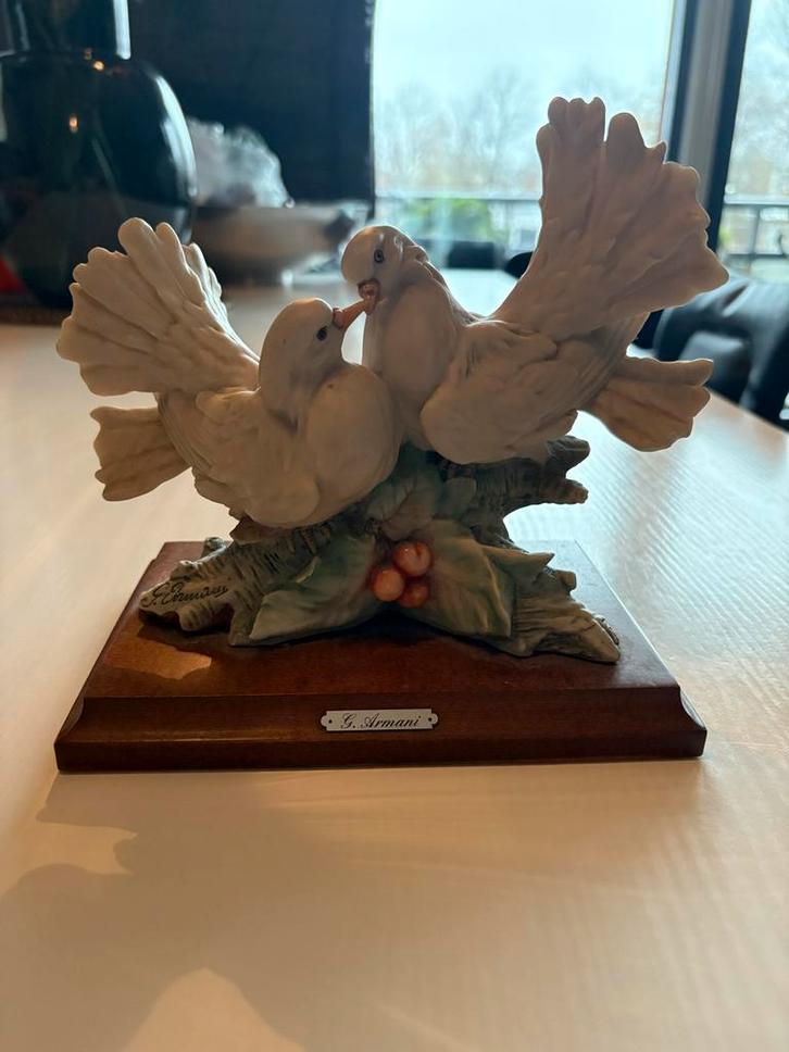 G. Armani Duiven Beeld, Antiek en Kunst, Kunst | Beelden en Houtsnijwerken, Ophalen of Verzenden