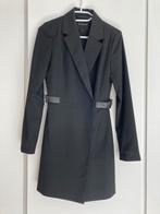 NIEUW NIKKIE JURK BLAZERDRESS OVERSLAG DRUKKNOPEN XS 34 36, Ophalen of Verzenden, Nieuw, Maat 34 (XS) of kleiner, Zwart