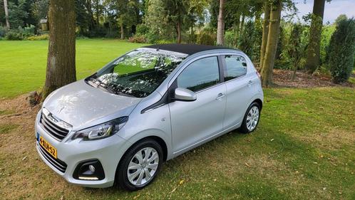 Peugeot 108 1.0 12V Top! Cabrio E-vti 51KW 5DR Bj2014 Airco, Auto's, Peugeot, Particulier, ABS, Airbags, Airconditioning, Bluetooth