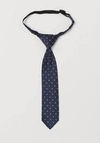 Nieuw H&M stropdas Donkerblauw & gouden sterren 128/92, Ophalen of Verzenden, Nieuw, Blauw, Met patroon