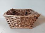 Rieten fietsmand/ 39x44x25 cm, Fietsen en Brommers, Fietsaccessoires | Fietsmanden, Ophalen of Verzenden, Zo goed als nieuw, Fietsmand