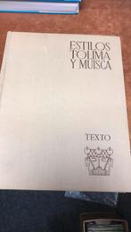 Estilos tolima y muisca - texto - José perez de barradas, Ophalen of Verzenden, Zo goed als nieuw