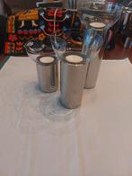 Georg Jensen Olympia kandelaars, Kunststof, Gebruikt, Overige kleuren, Ophalen of Verzenden