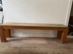 Massief eiken houten bank voor bij eettafel of tegen de muur, Ophalen, Gebruikt