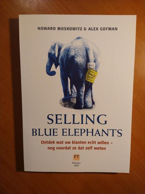 Selling Blue Elephants. Moskowitz, Howard; Gofman, Alex, Boeken, Economie, Management en Marketing, Gelezen, Management, Ophalen of Verzenden