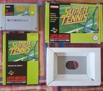 Super Tennis (Super Nintendo) CIB, Spelcomputers en Games, Games | Nintendo Super NES, Vanaf 3 jaar, Sport, 2 spelers, Zo goed als nieuw