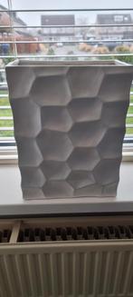 Ivoor kleur bloempotten  2x., Ophalen, Overige kleuren, Aardewerk of Porselein, Zo goed als nieuw