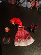 Ever After High Cerise Hood Hat-Tastic Party kleding, Ophalen of Verzenden, Fashion Doll