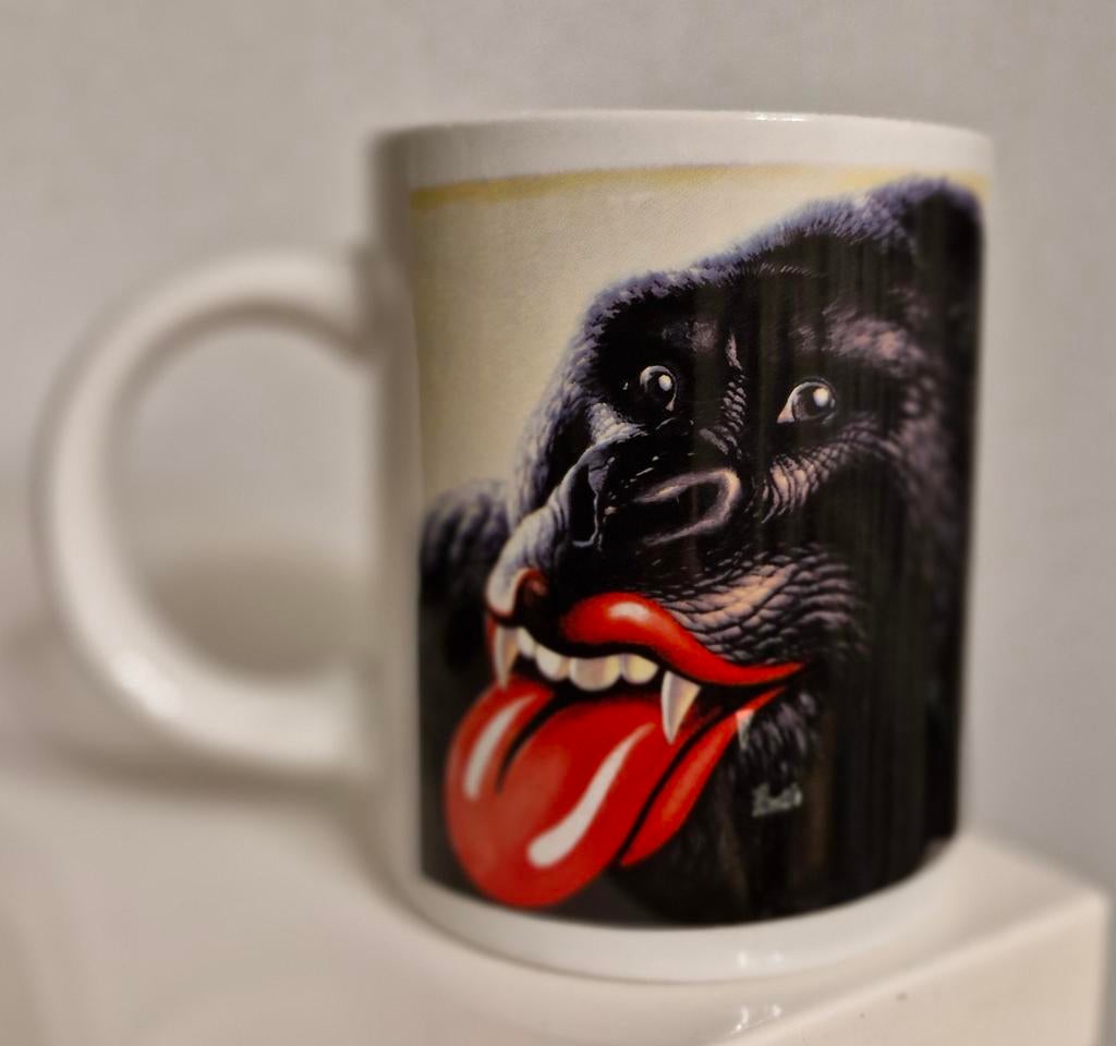 Beker The Rolling Stones, Ophalen of Verzenden, Zo goed als nieuw, Overige stijlen, Kop(pen) en/of Schotel(s)